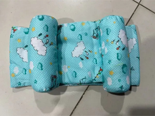 Adjustable Baby Pillow – Soft Cotton Infant Head Shaping Pillow